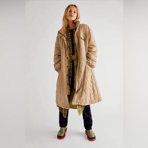 FREE PEOPLE BE ME PADDED PARKA JACKET